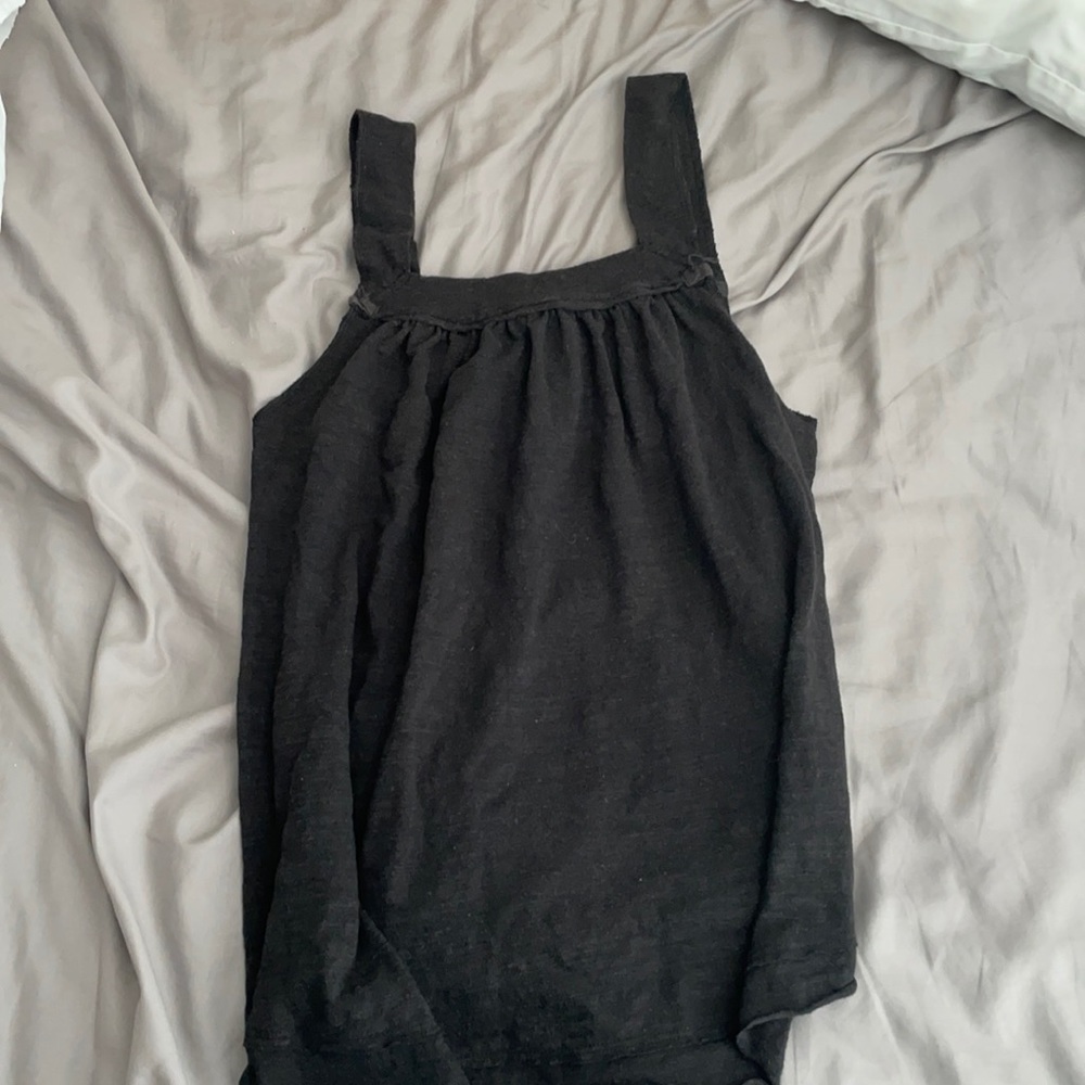 black free people flowy tank